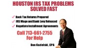 Don Kozielski, CPA - Houston IRS Tax Problems Solved